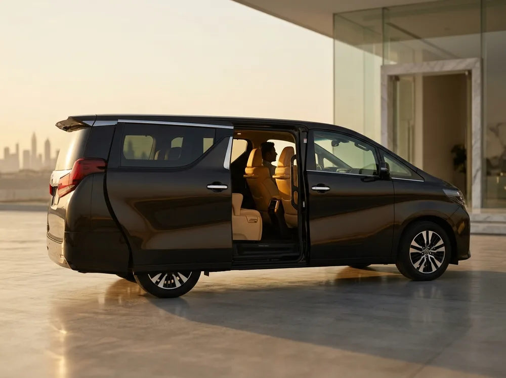 Car with driver in Dubai