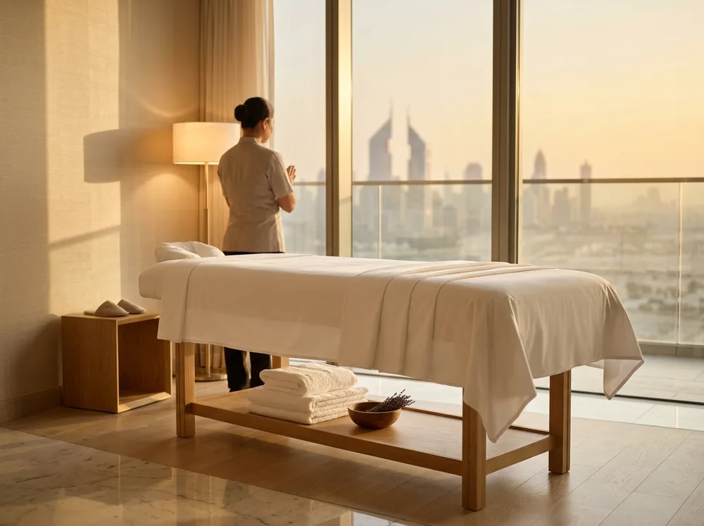 Home spa & massage in Dubai