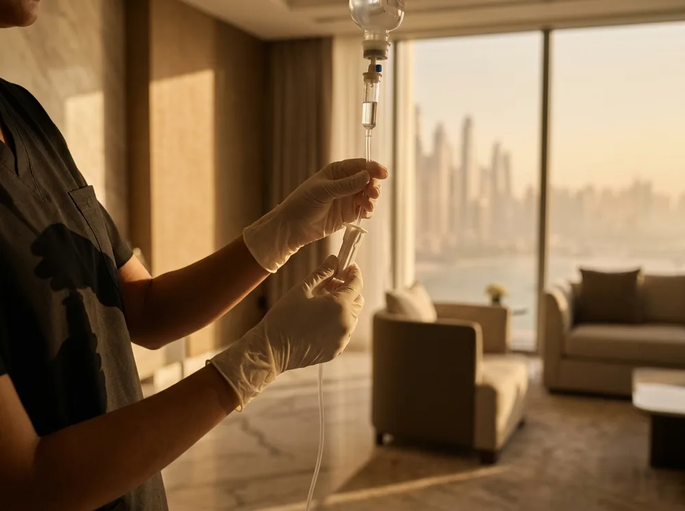 IV therapy specialist in Dubai