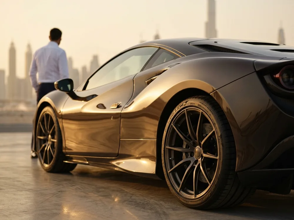 Luxury car rental in Dubai