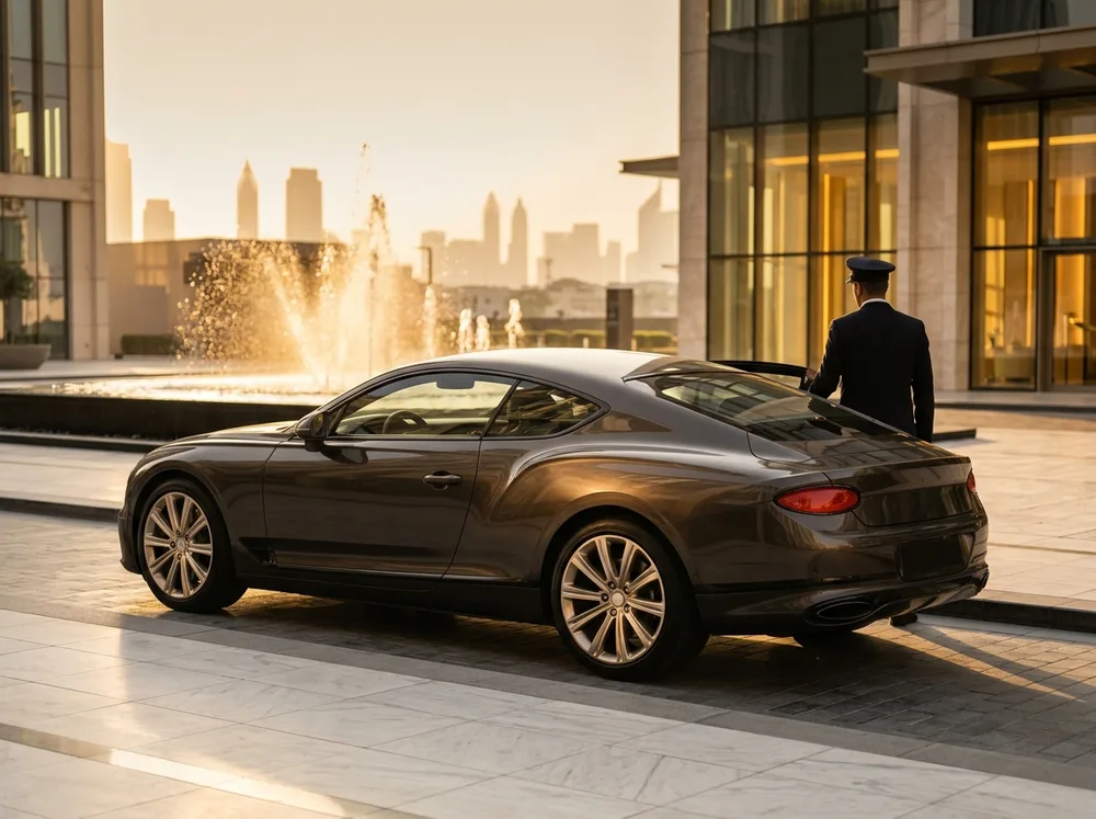Luxury car rental in Dubai