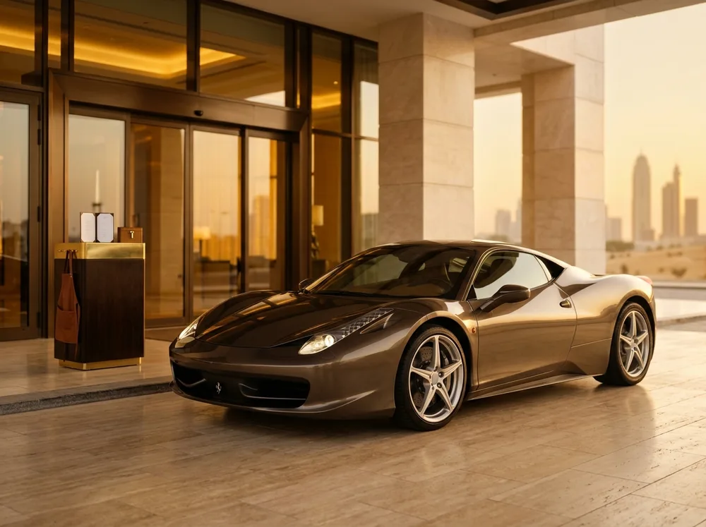 Luxury car rental in Dubai