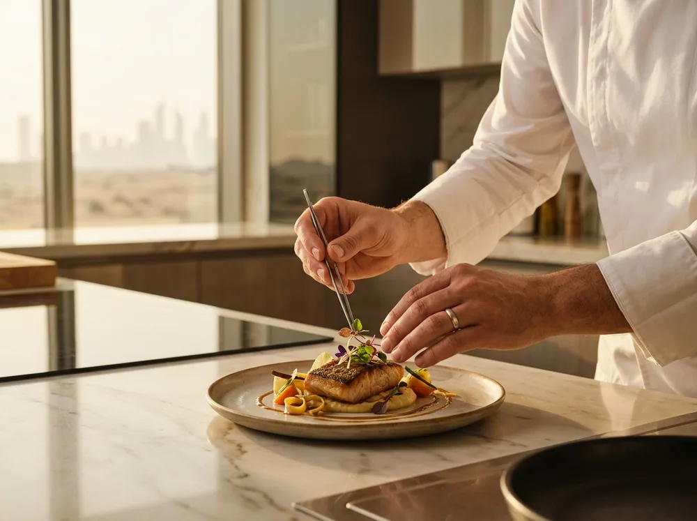 Private dining & catering in Dubai
