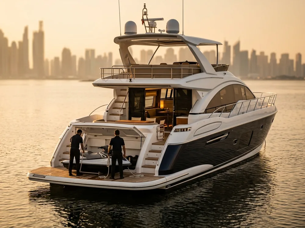 Yacht charter in Dubai